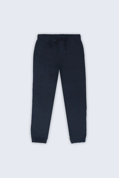 Navy Slim Fit Woven Trousers