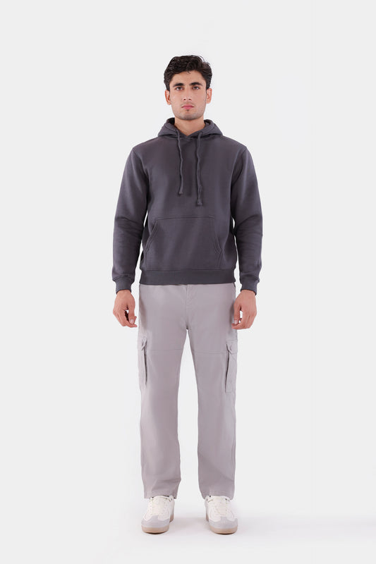 Basic Drawcord Hoodie - Cougar Clothing