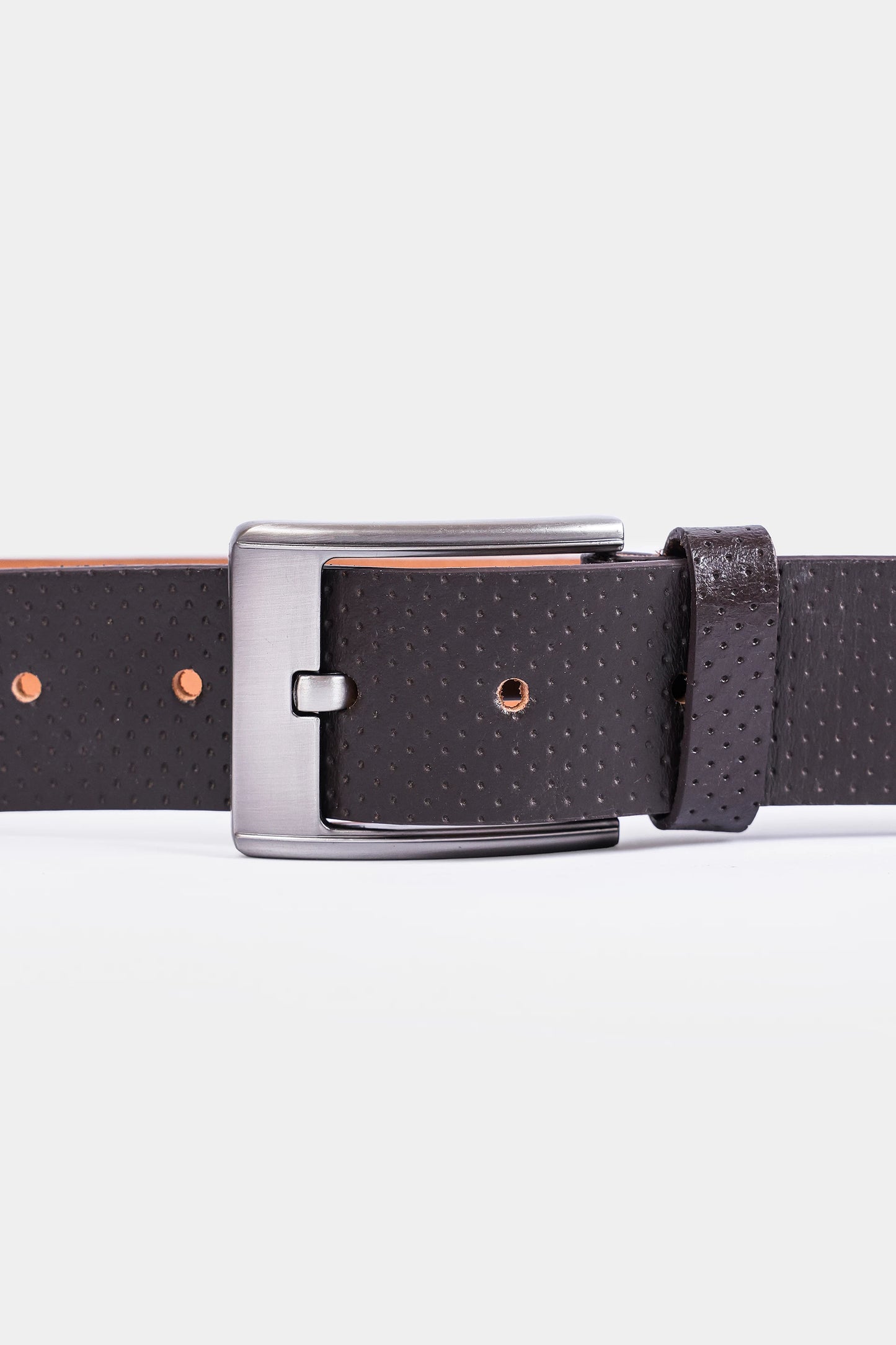 Textured Leather Belt - Cougar Clothing