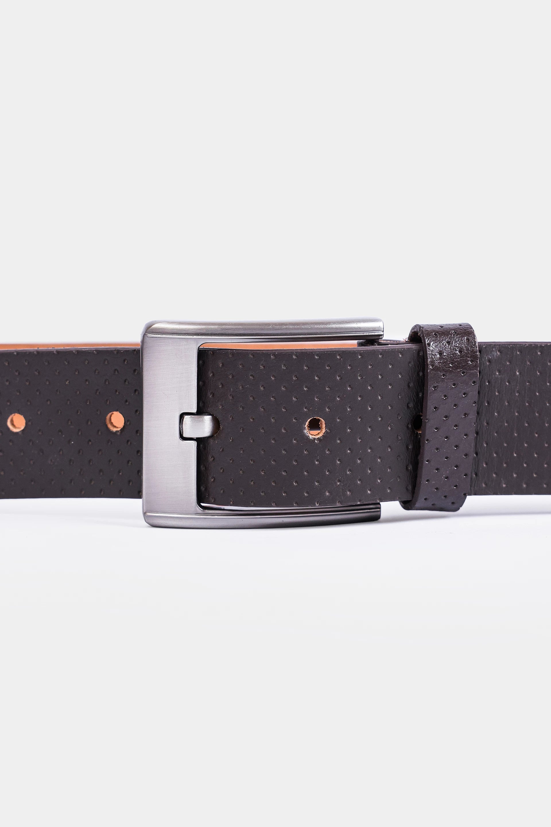Textured Leather Belt - Cougar Clothing
