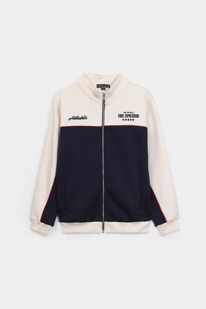 Relaxed Color Block Jacket - Cougar Clothing