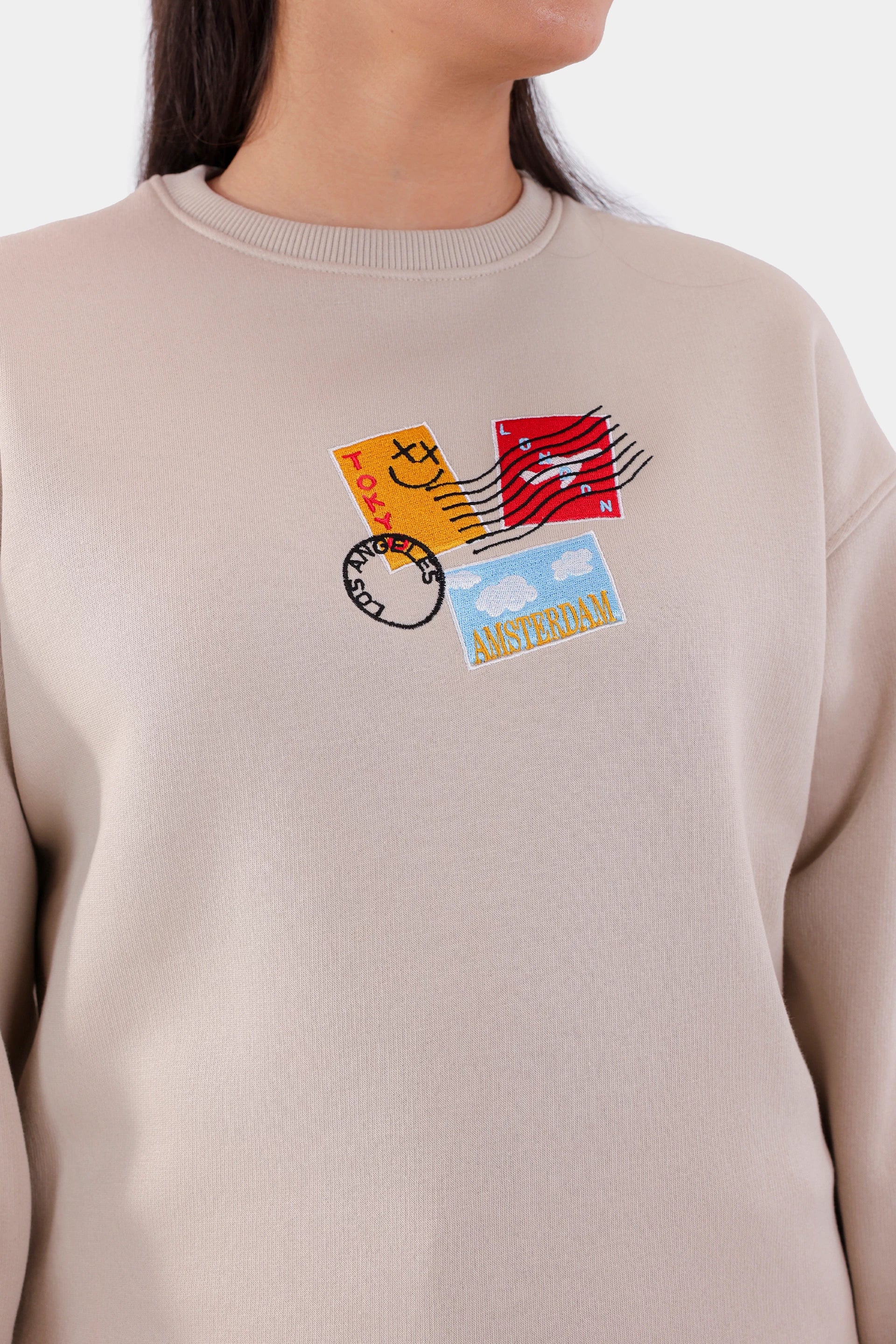 Embroidered Sweatshirt - Cougar Clothing