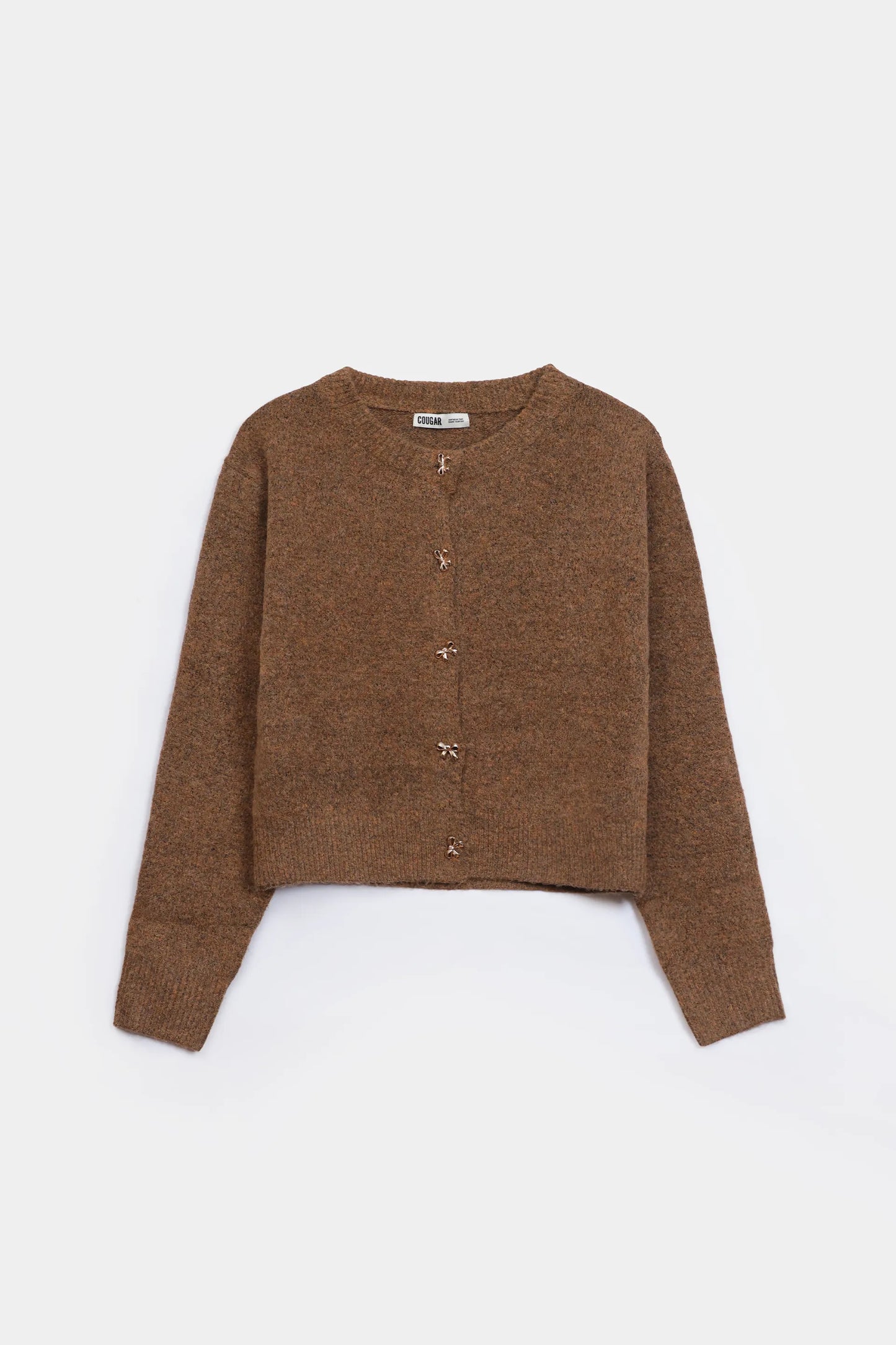 Brushed-Texture Cardigan - Cougar Clothing