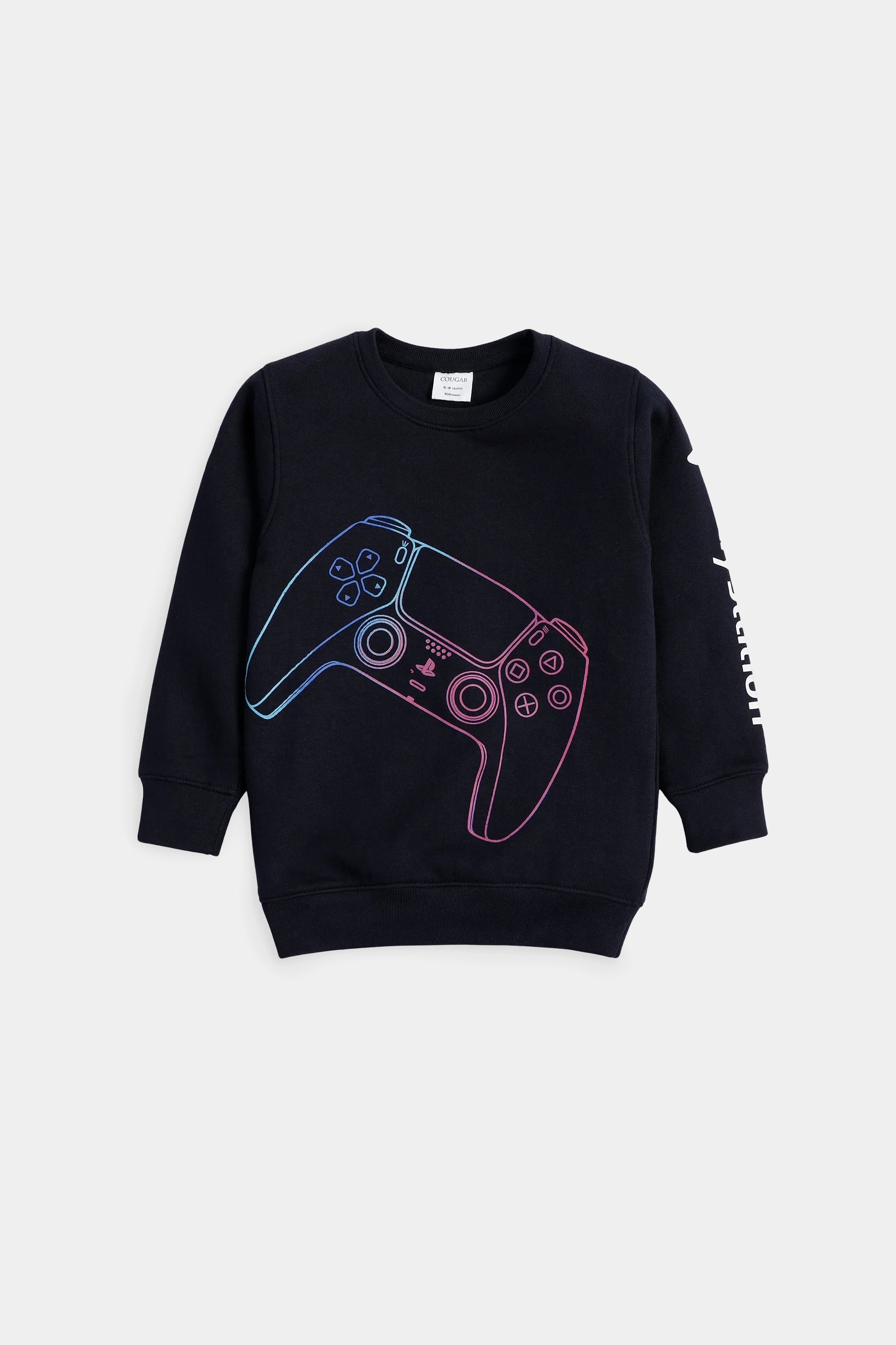 Graphic Print Sweatshirt - Cougar Clothing