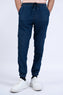 Blue Slim Fit Woven Trousers