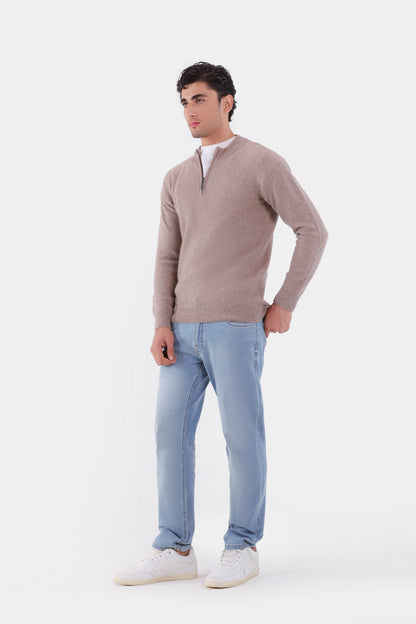 Cozy Quarter Zip Sweater - Cougar Clothing