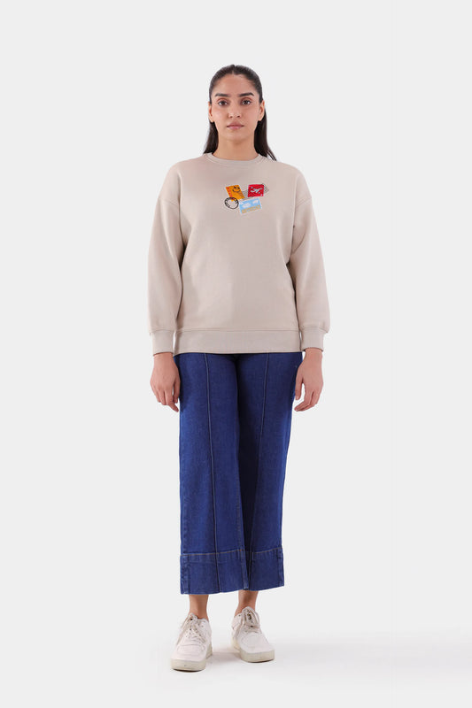 Embroidered Sweatshirt - Cougar Clothing