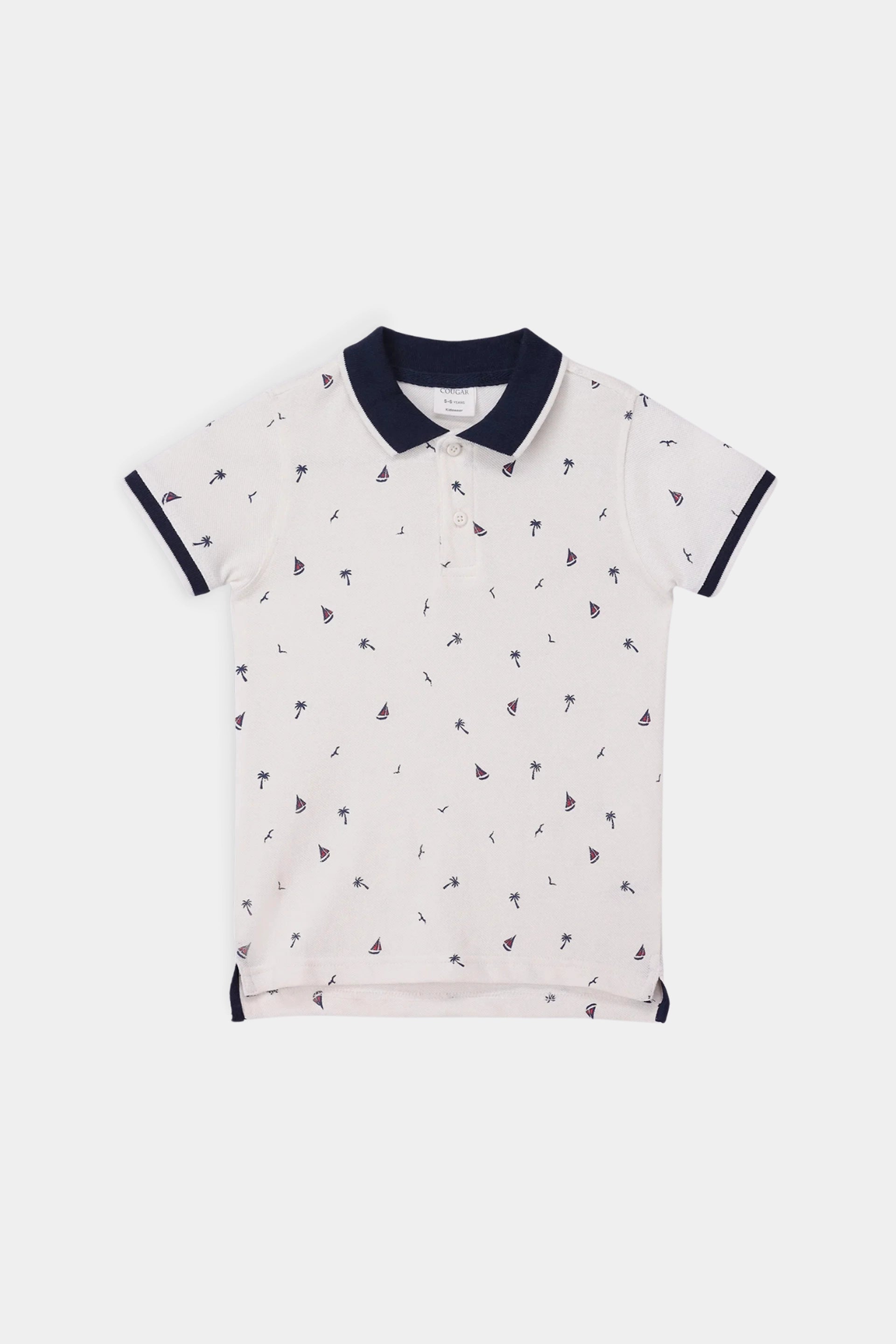 All Over Printed Polo - Cougar Clothing