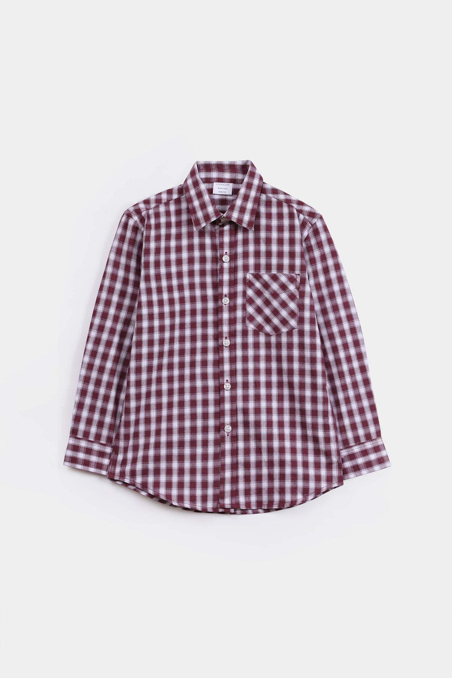 Checkered Patch Pocket Shirt - Cougar Clothing