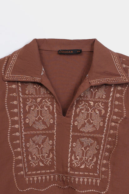 Embroidered Top - Cougar Clothing