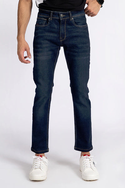 Blue Slim Fit Denim