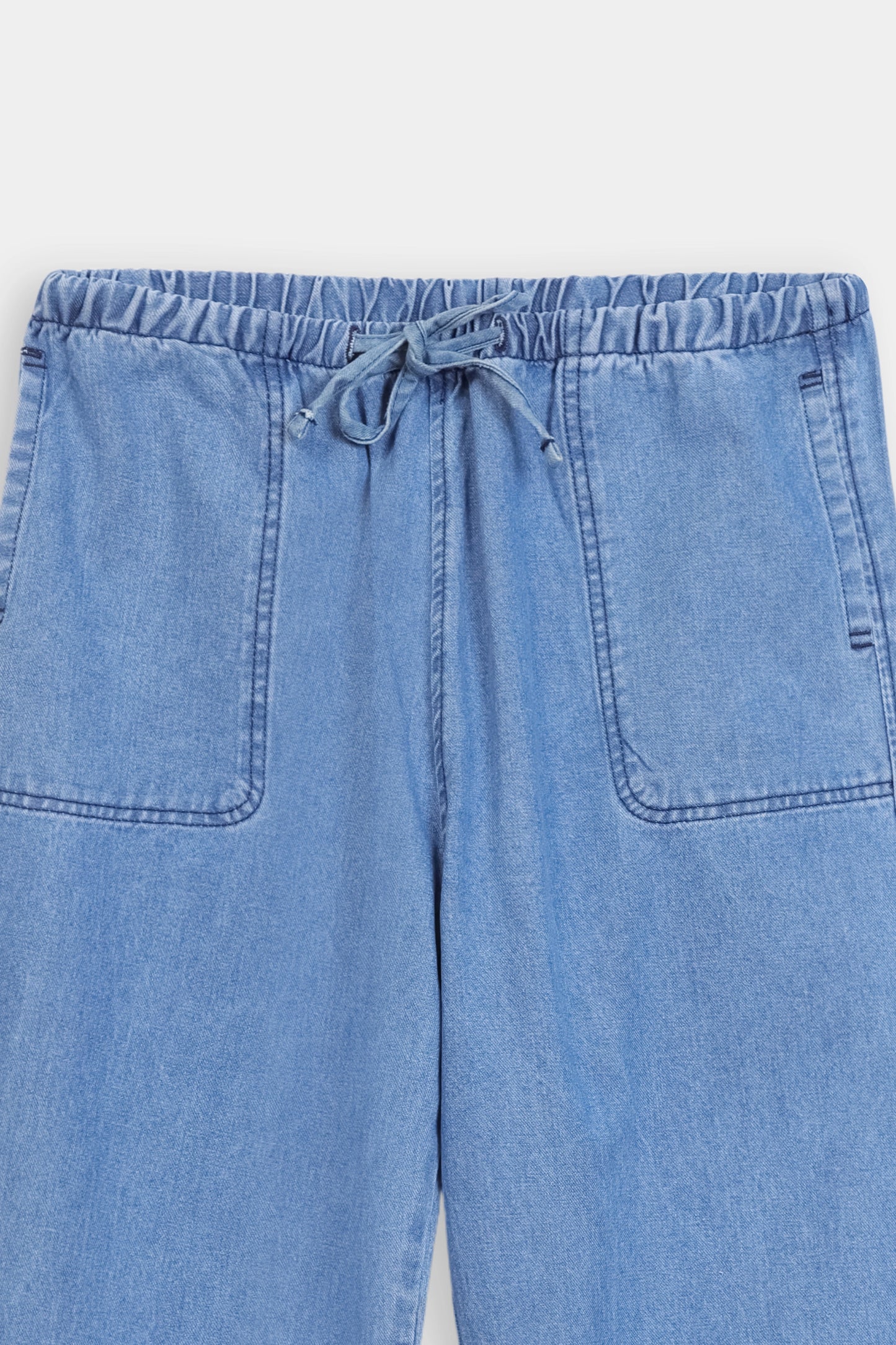 Woven Trousers With Patch Pockets