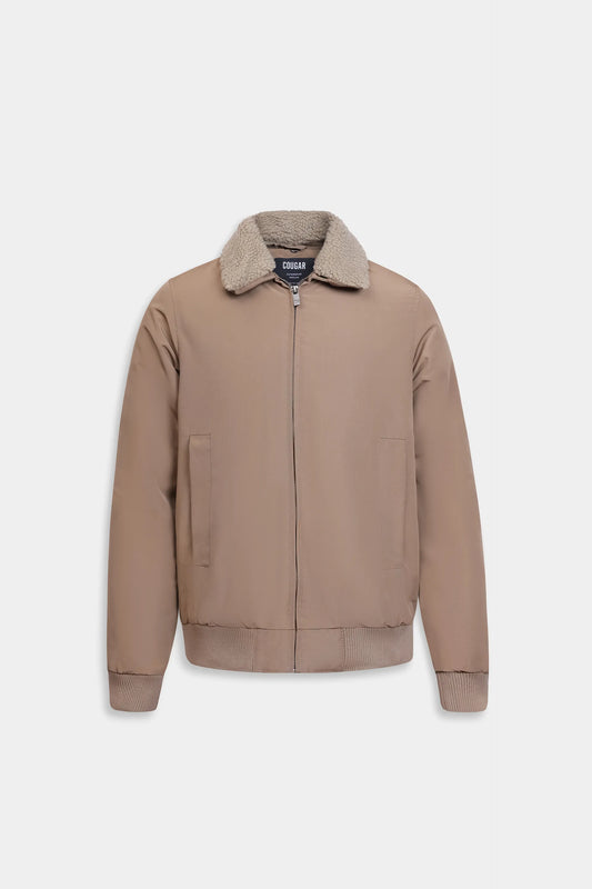 Bomber Jacket With Faux-Fur - Cougar Clothing