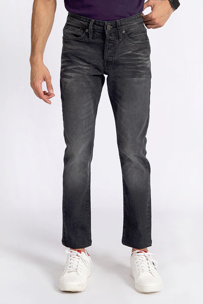 Charcoal Slim Fit Denim