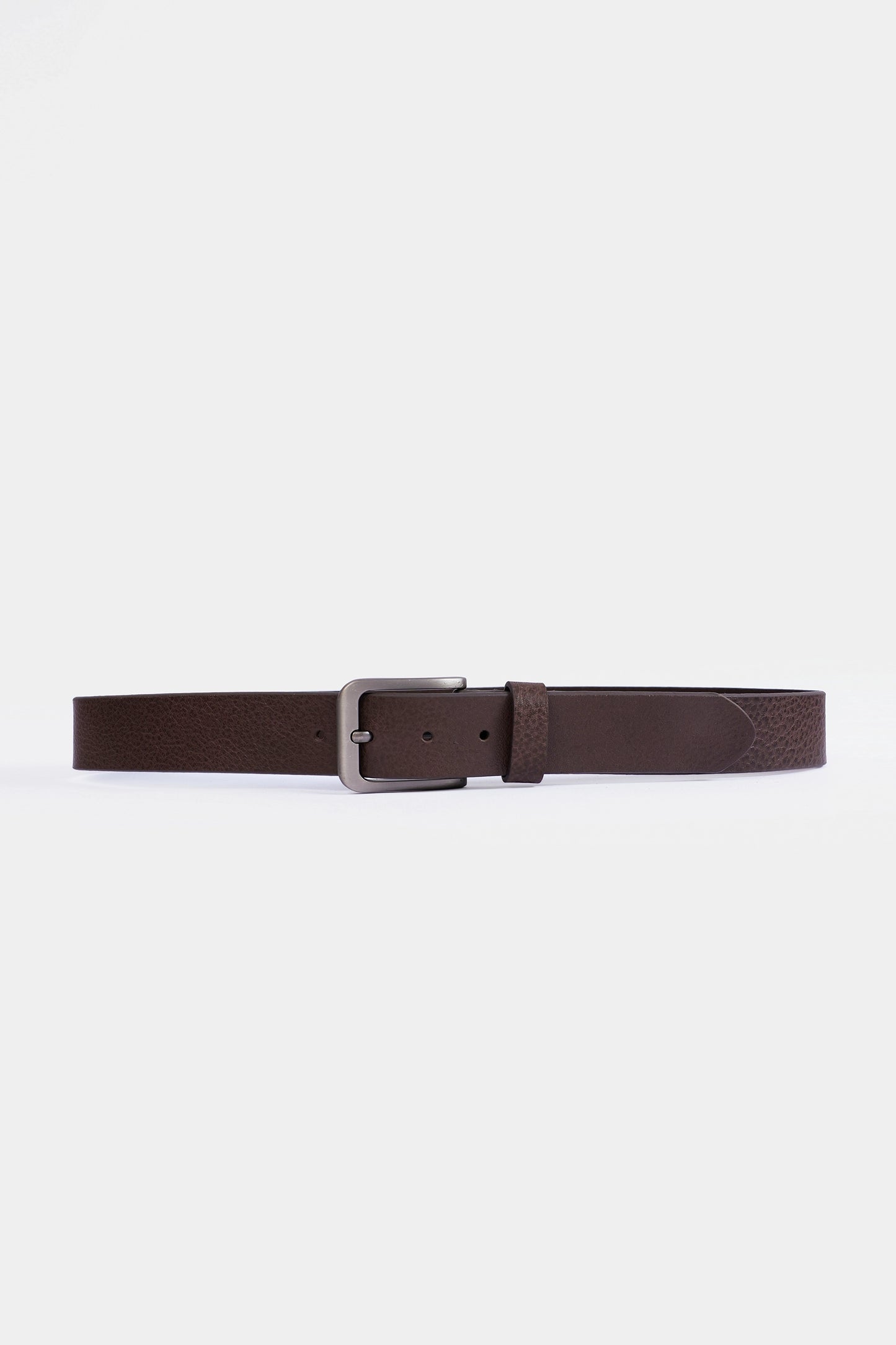Leather Belt With Buckle - Cougar Clothing