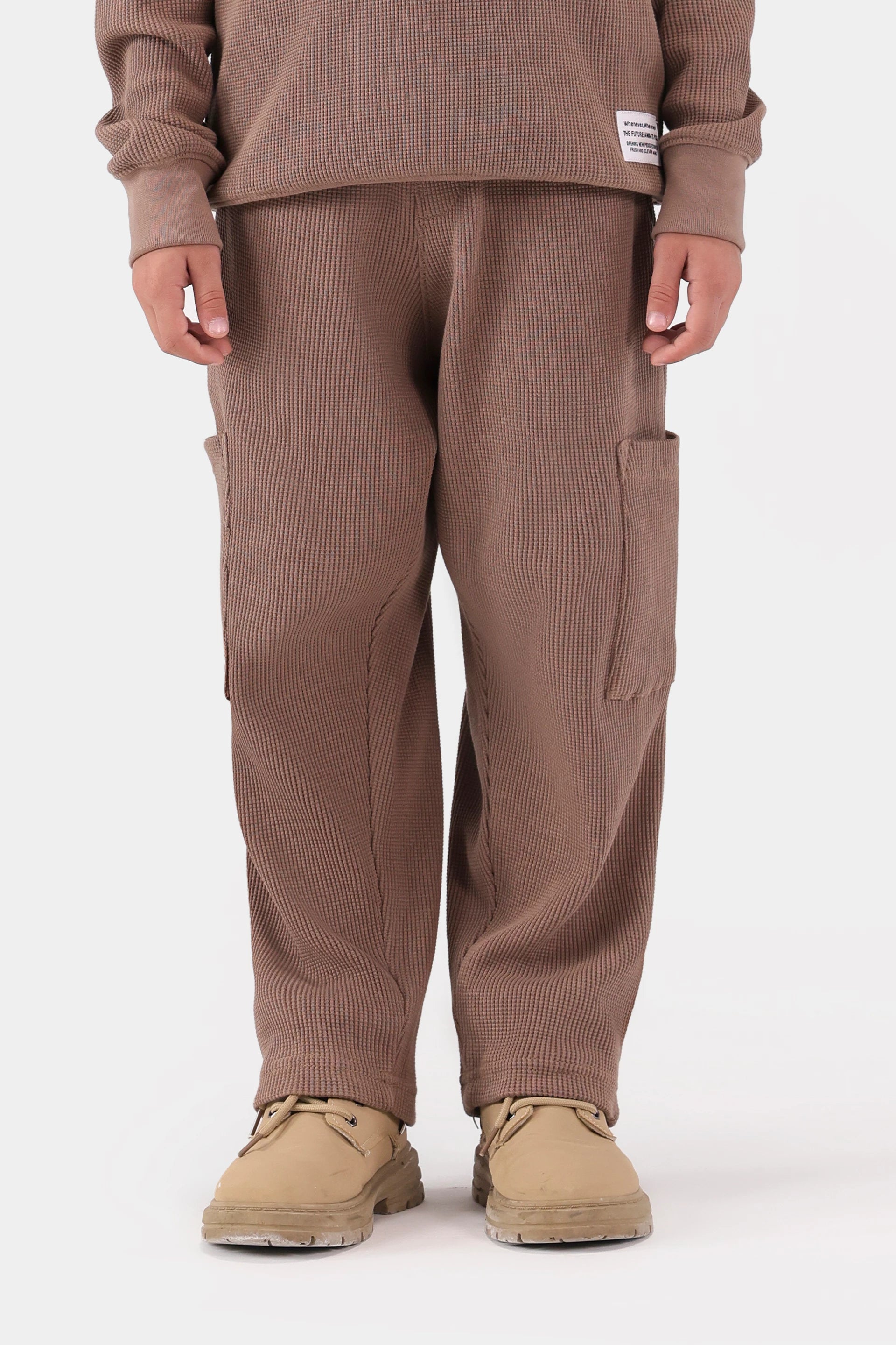 Waffle Knit Trousers - Cougar Clothing