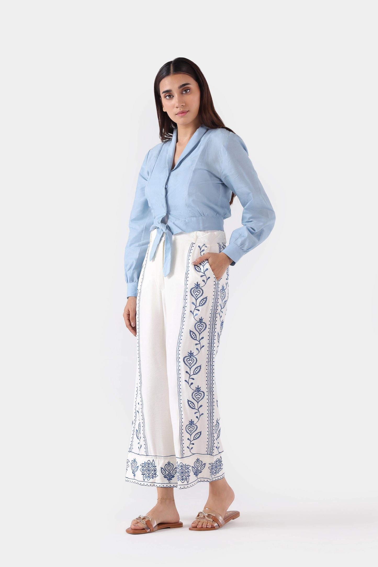 Knot Crop Top - Cougar Clothing