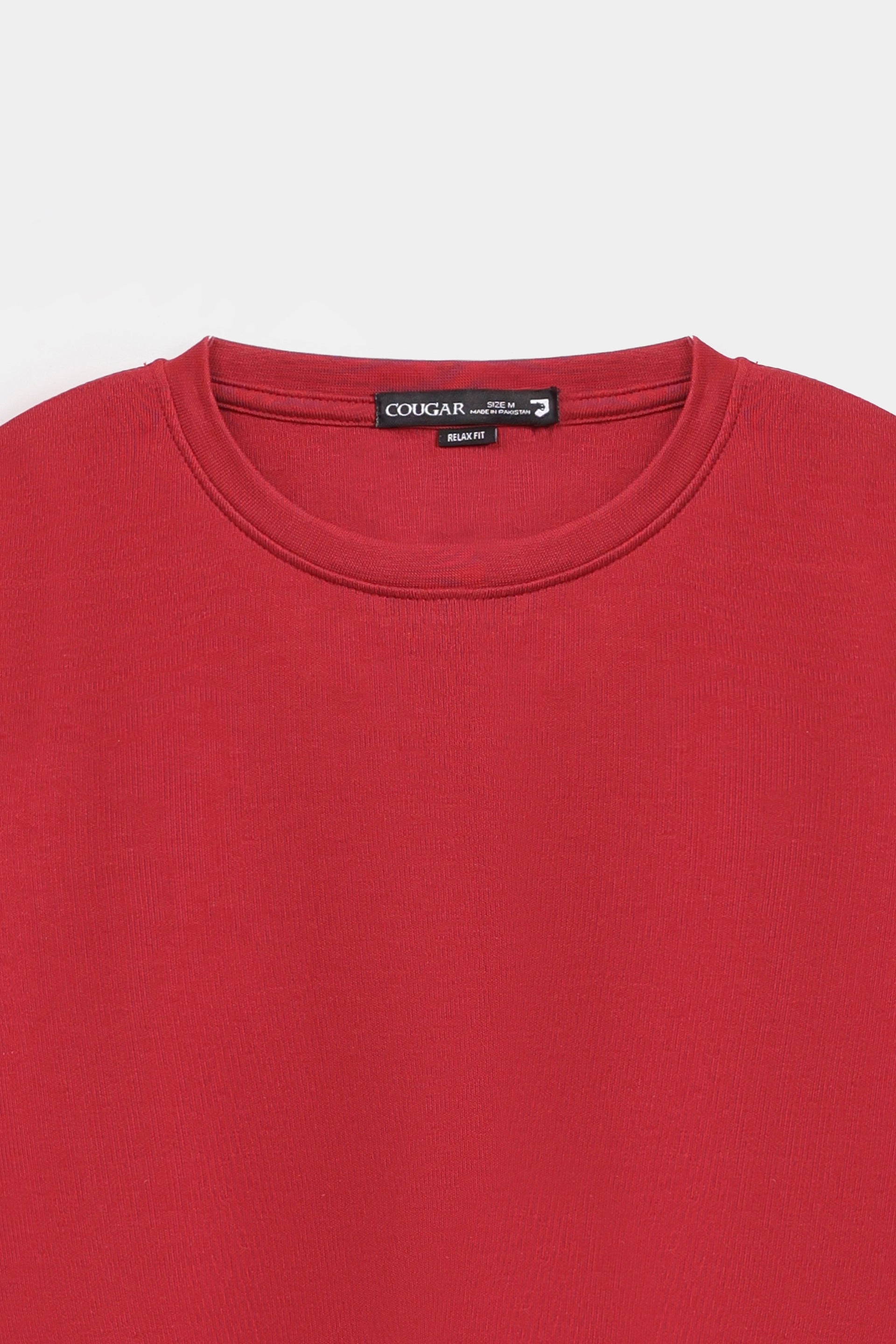 Raised Text T-Shirt - Cougar Clothing