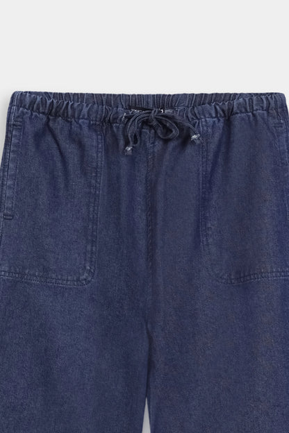 Woven Trousers With Patch Pockets