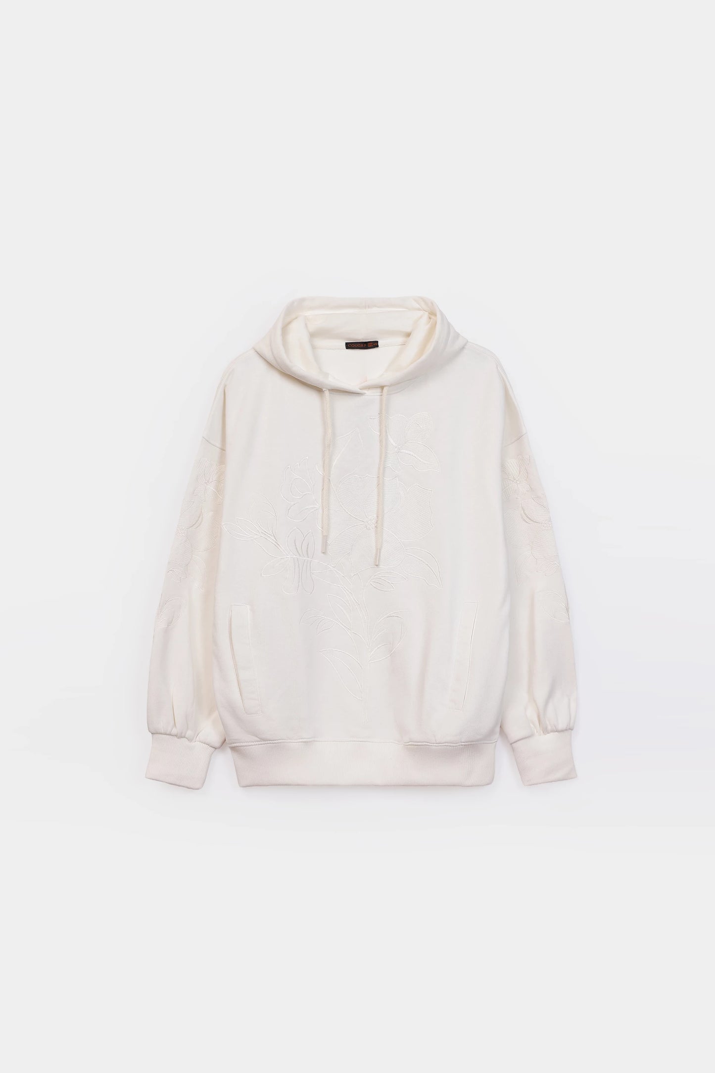 Embroidered Fleece Hoodie - Cougar Clothing