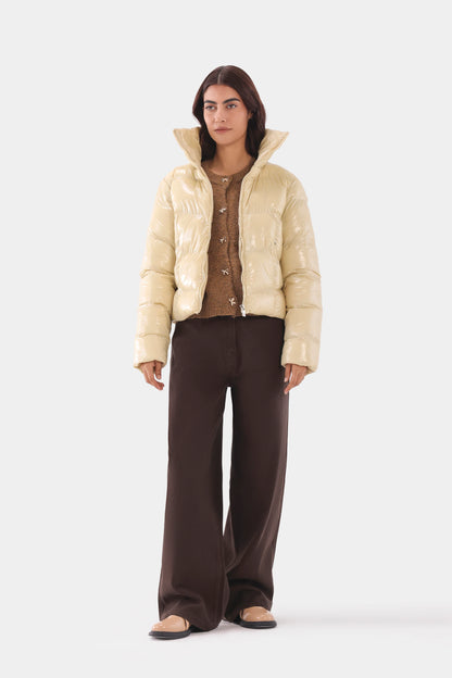 Cropped Puffer Jacket