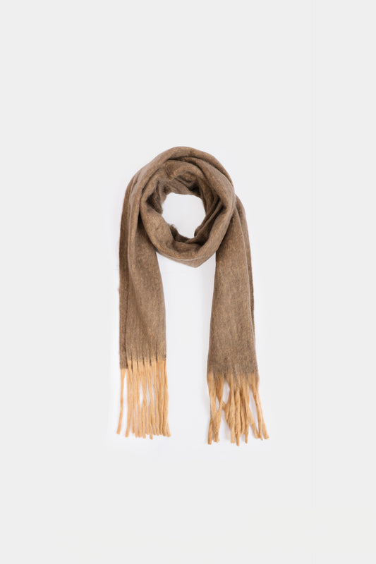 Plush Knitted Shawl - Cougar Clothing