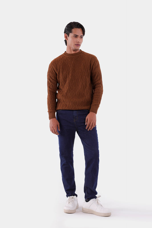 Textured Knit Sweater