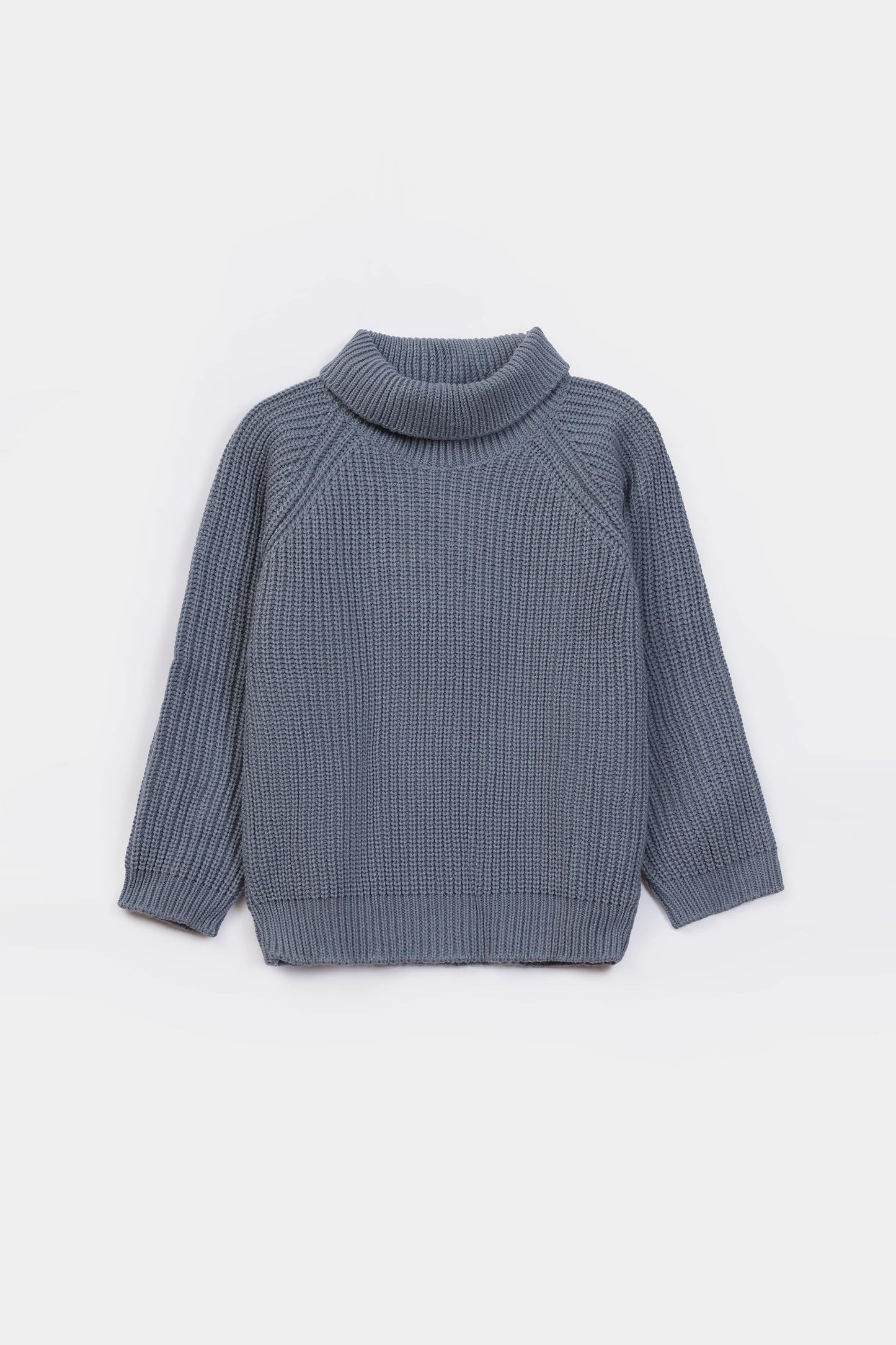 Roll Neck Purl Knit Sweater - Cougar Clothing