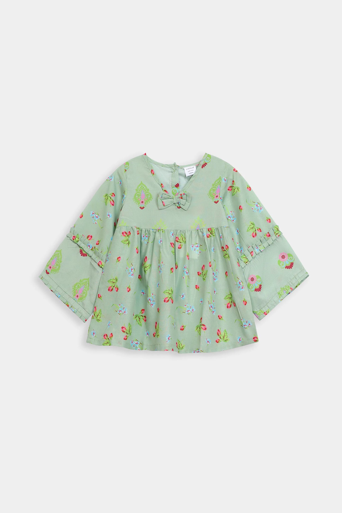 Floral Print Top - Cougar Clothing