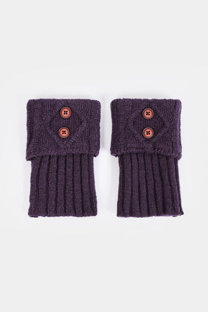 Knitted Boot Cuffs | Short Leg Warmers - Cougar Clothing