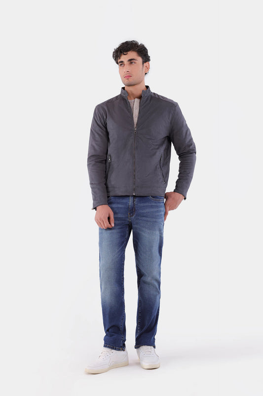 Faux Suede Jacket - Cougar Clothing