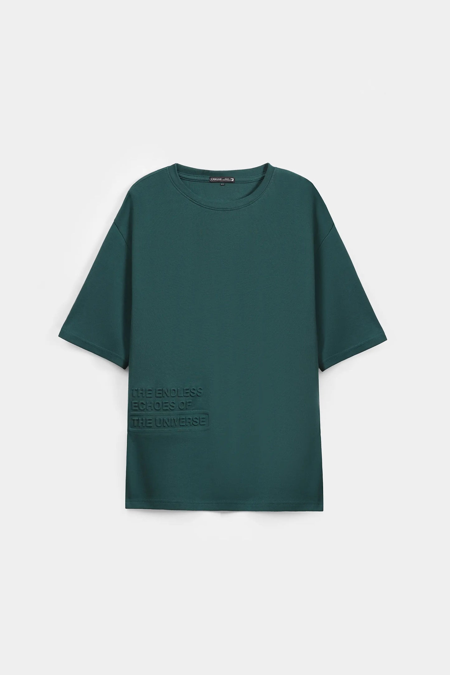 Raised Text T-Shirt - Cougar Clothing