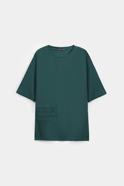 Raised Text T-Shirt - Cougar Clothing