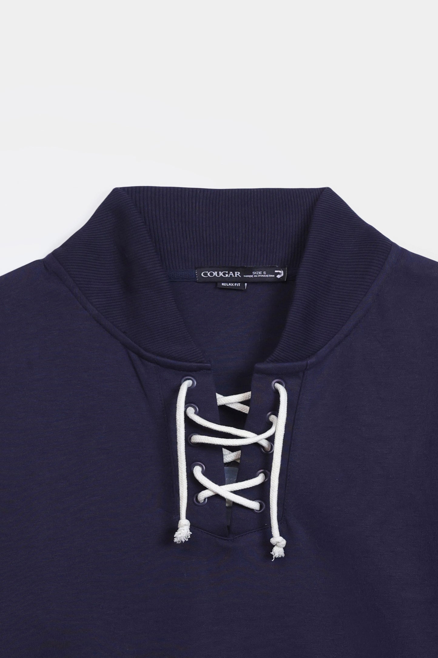 Contrast Drawstring Sweatshirt - Cougar Clothing