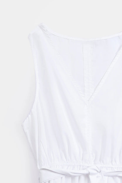 Sleeveless Midi Dress - Cougar Clothing