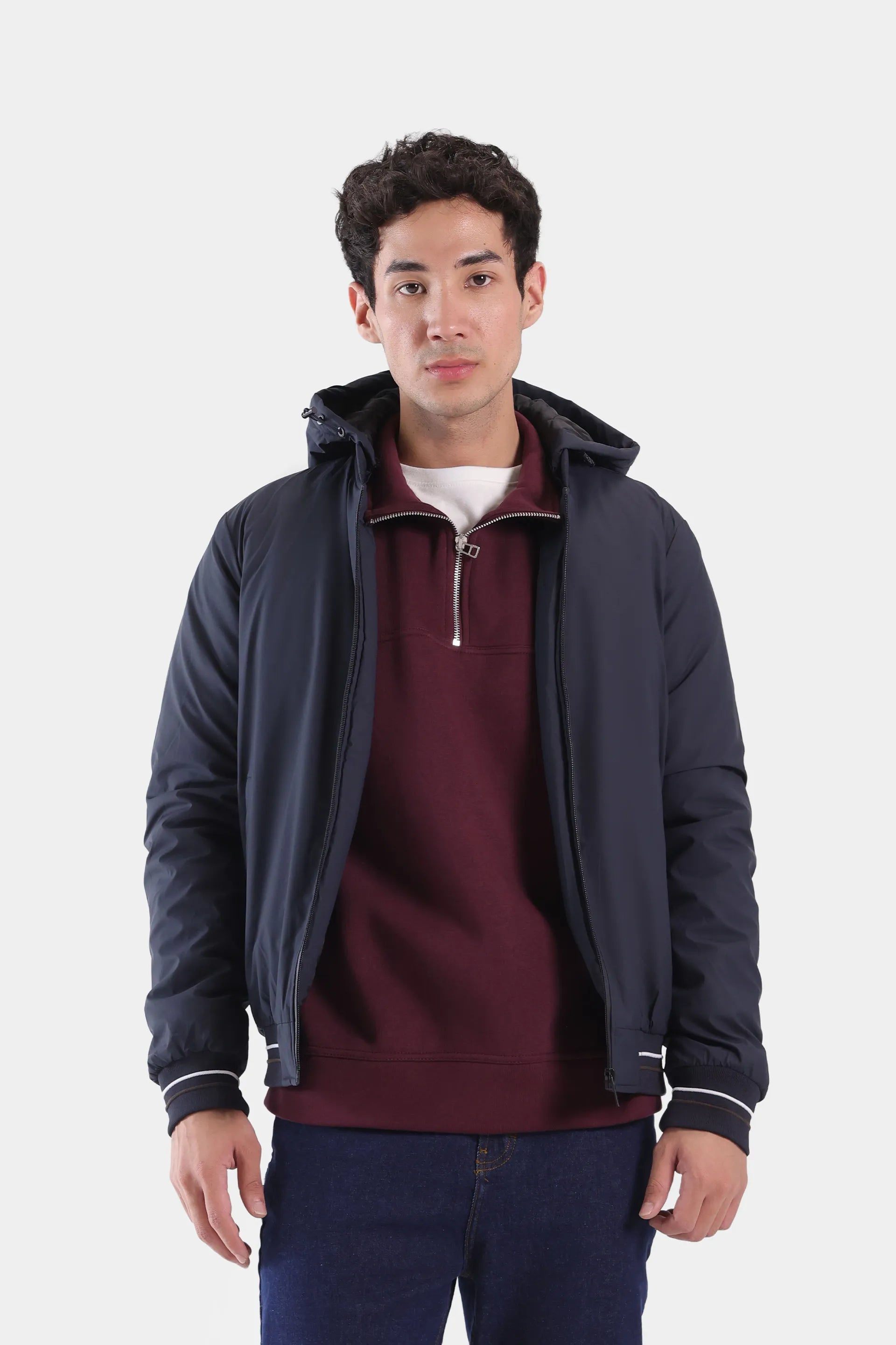 Detachable Hooded Jacket - Cougar Clothing