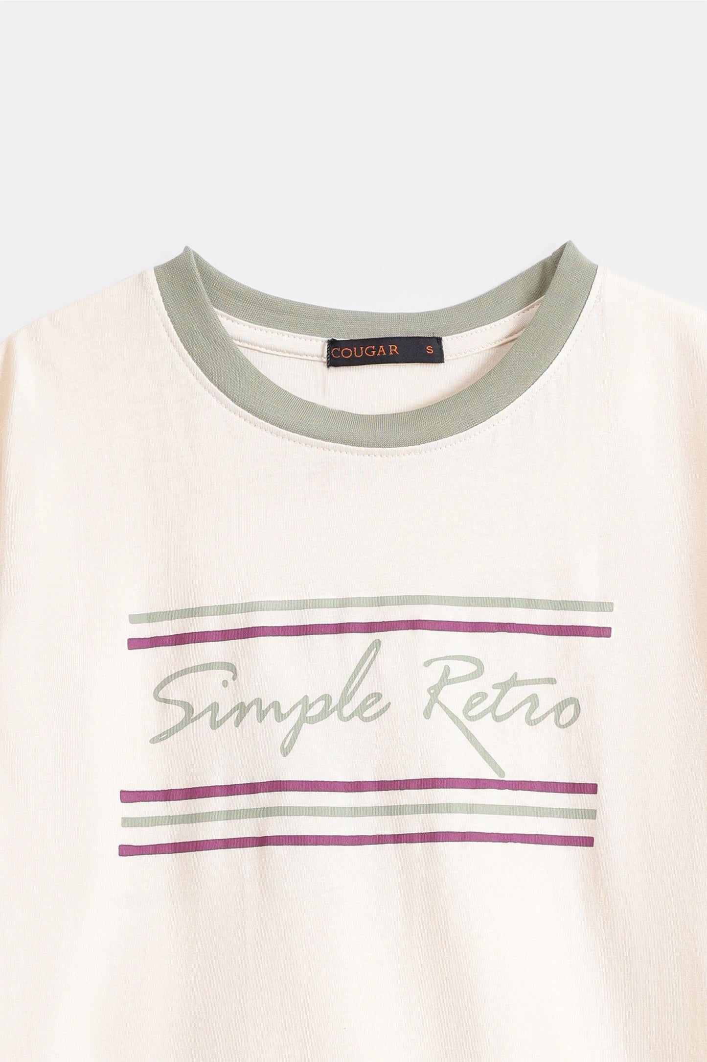 Simple Retro T-Shirt - Cougar Clothing