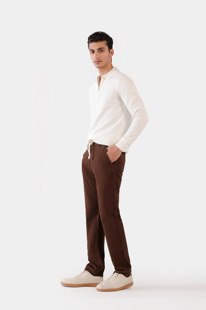 Drawcord Chino Pants - Cougar Clothing
