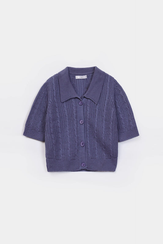 Short Sleeved Cardigan - Cougar Clothing