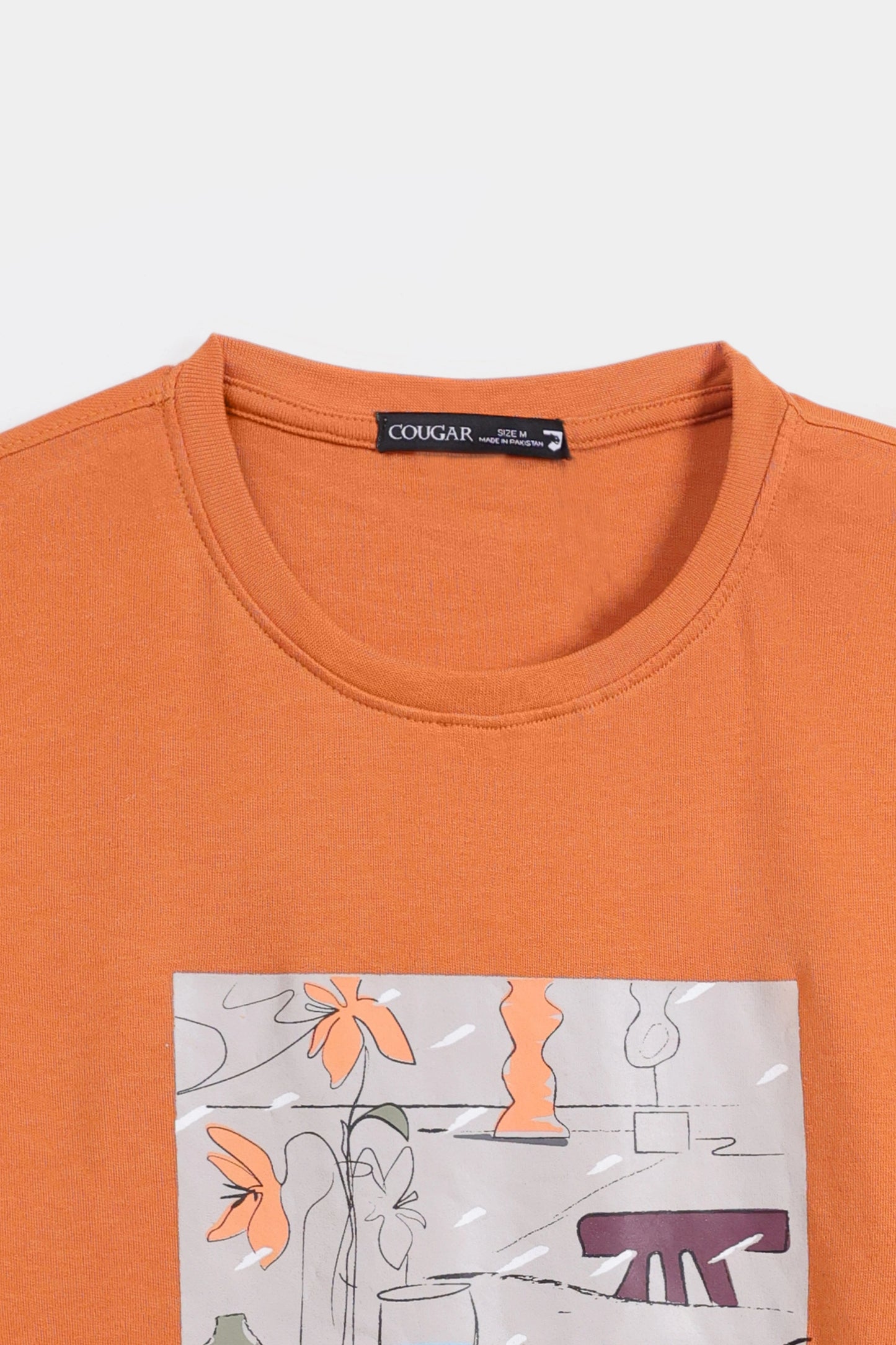 Graphic Relaxed T-Shirt - Cougar Clothing