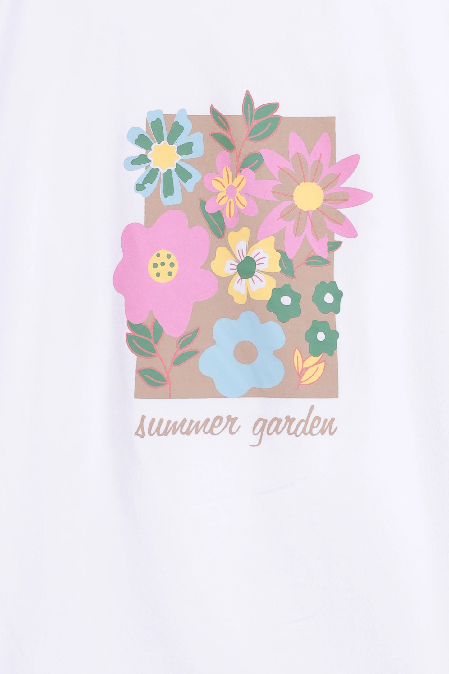Summer Garden Oversized T-Shirt - Cougar Clothing