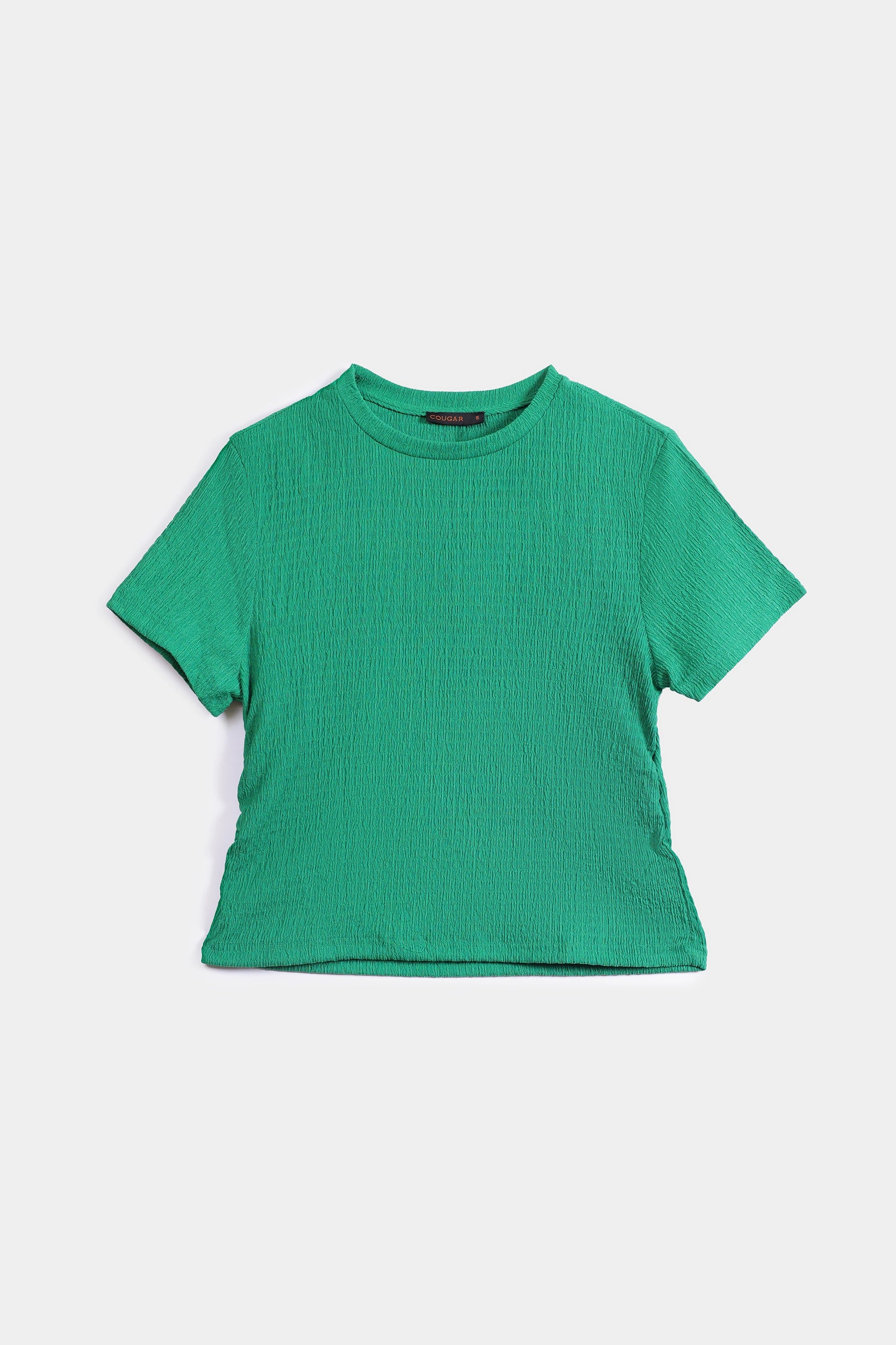 Textured Stretchy Top - Cougar Clothing