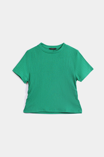 Textured Stretchy Top - Cougar Clothing