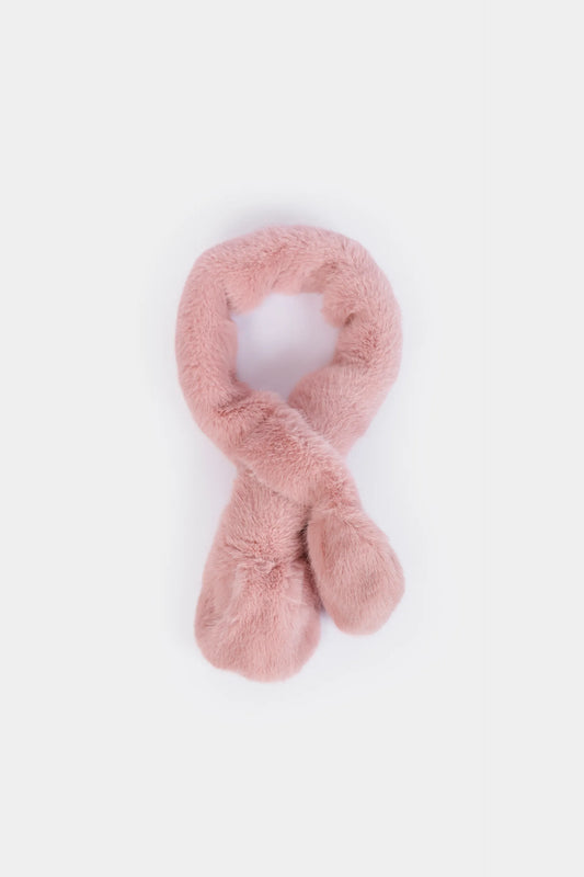 Fluffy Pull-Through Scarf - Cougar Clothing