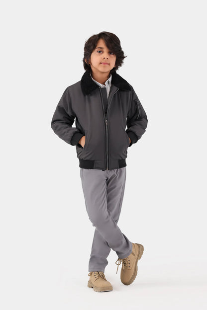 Sherpa Collar Jacket - Cougar Clothing
