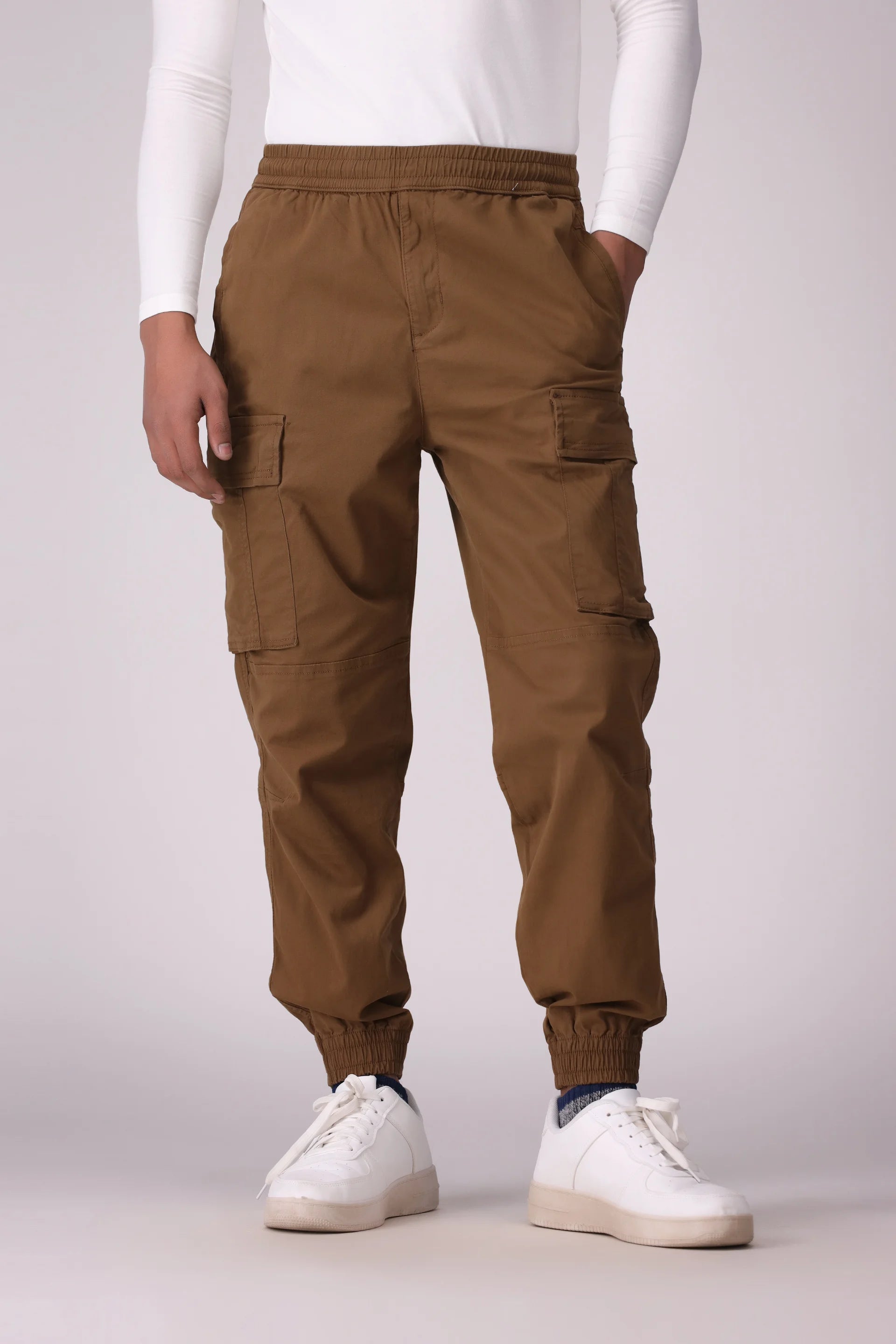 Slim Fit Cargo Jogger Pants - Cougar Clothing