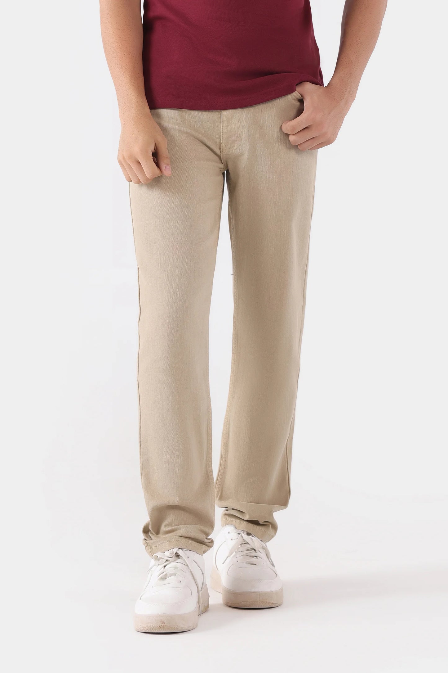 Slim Fit 5 Pocket Pants - Cougar Clothing