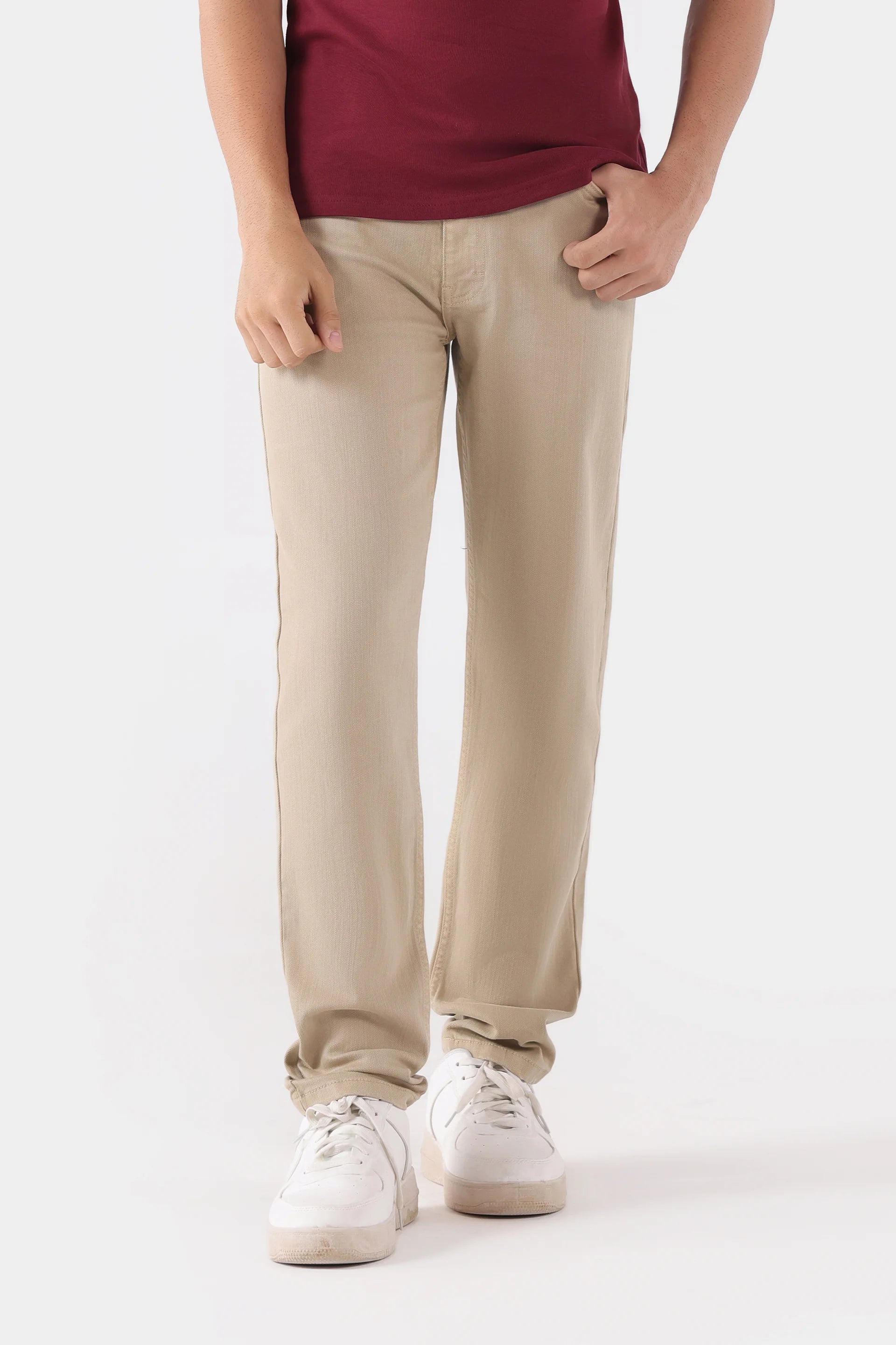 Slim Fit 5 Pocket Pants - Cougar Clothing