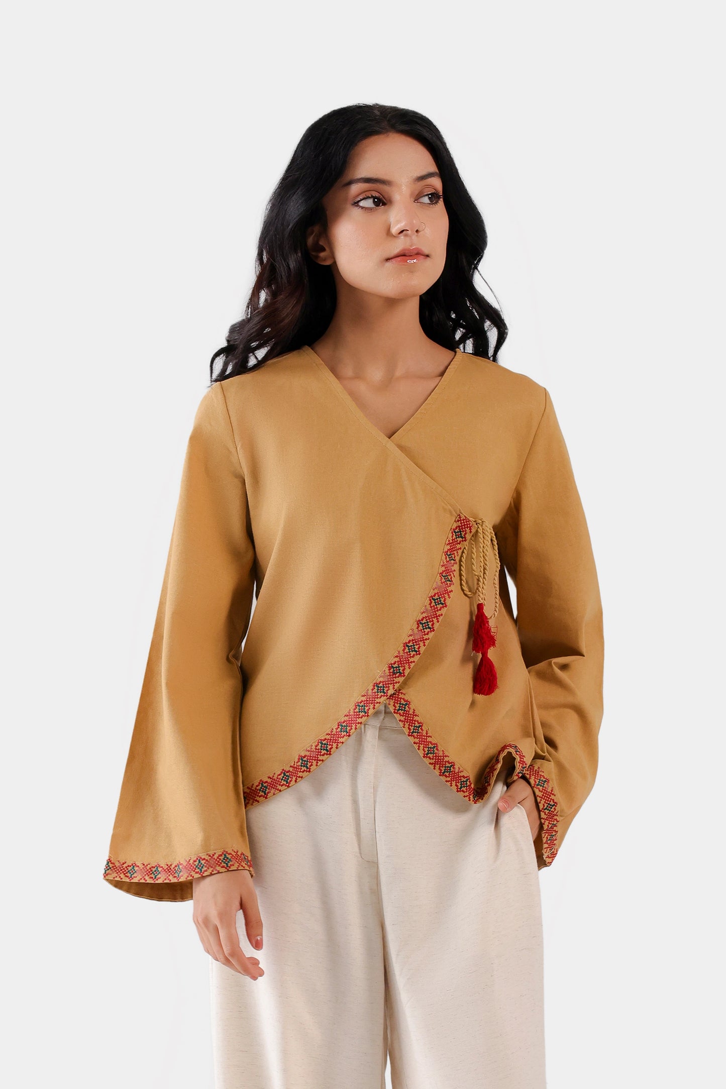 Wrap Top - Cougar Clothing