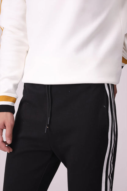 Slim Fit Striped Trousers - Cougar Clothing